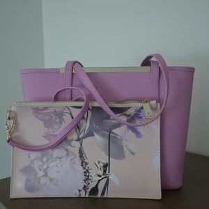 TED BAKER | Shoulder Bag w/ Floral Small Bag